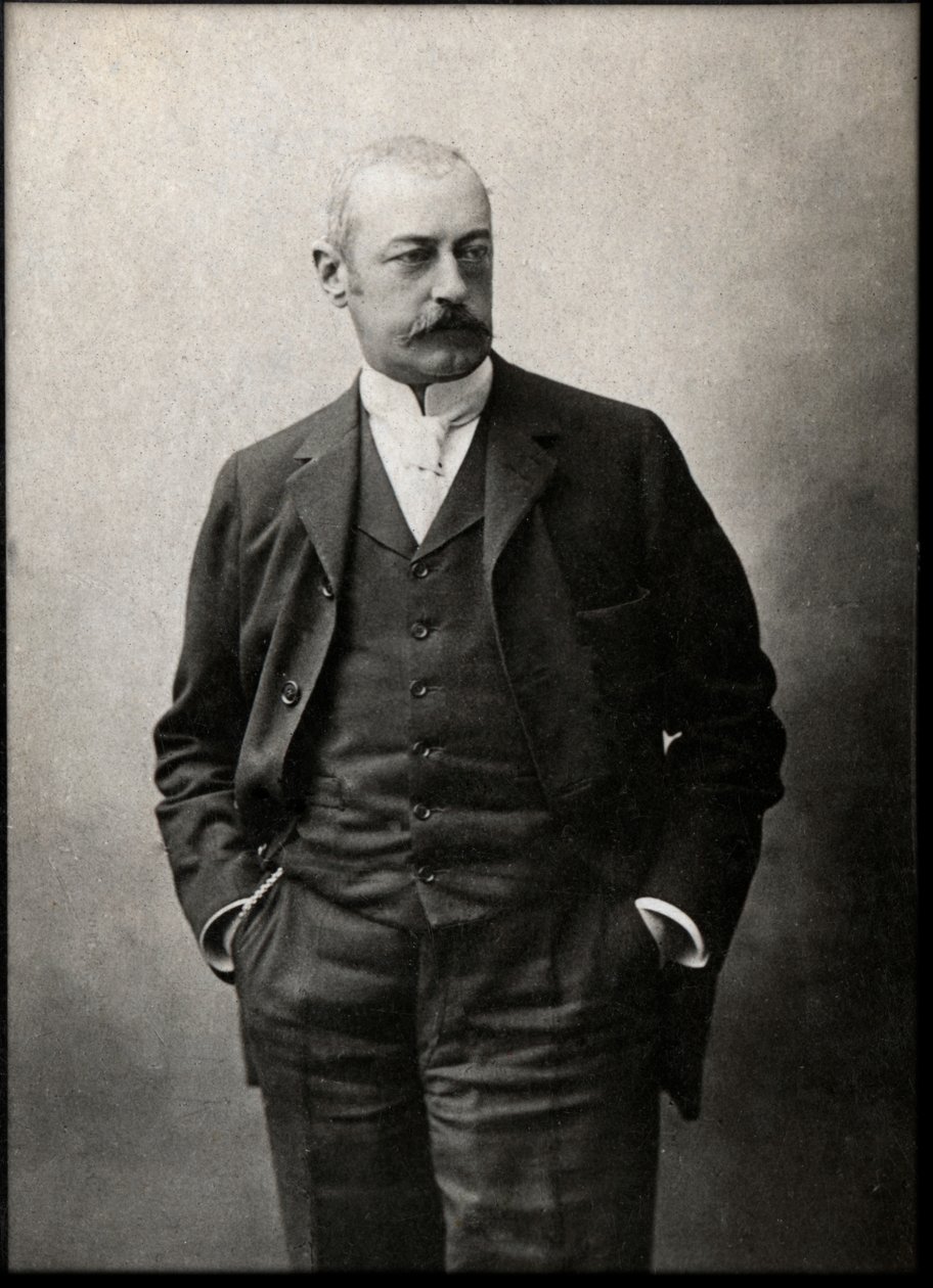 Portrett av Pierre Waldeck Rousseau (1846-1904), fransk statsmann. av French Photographer