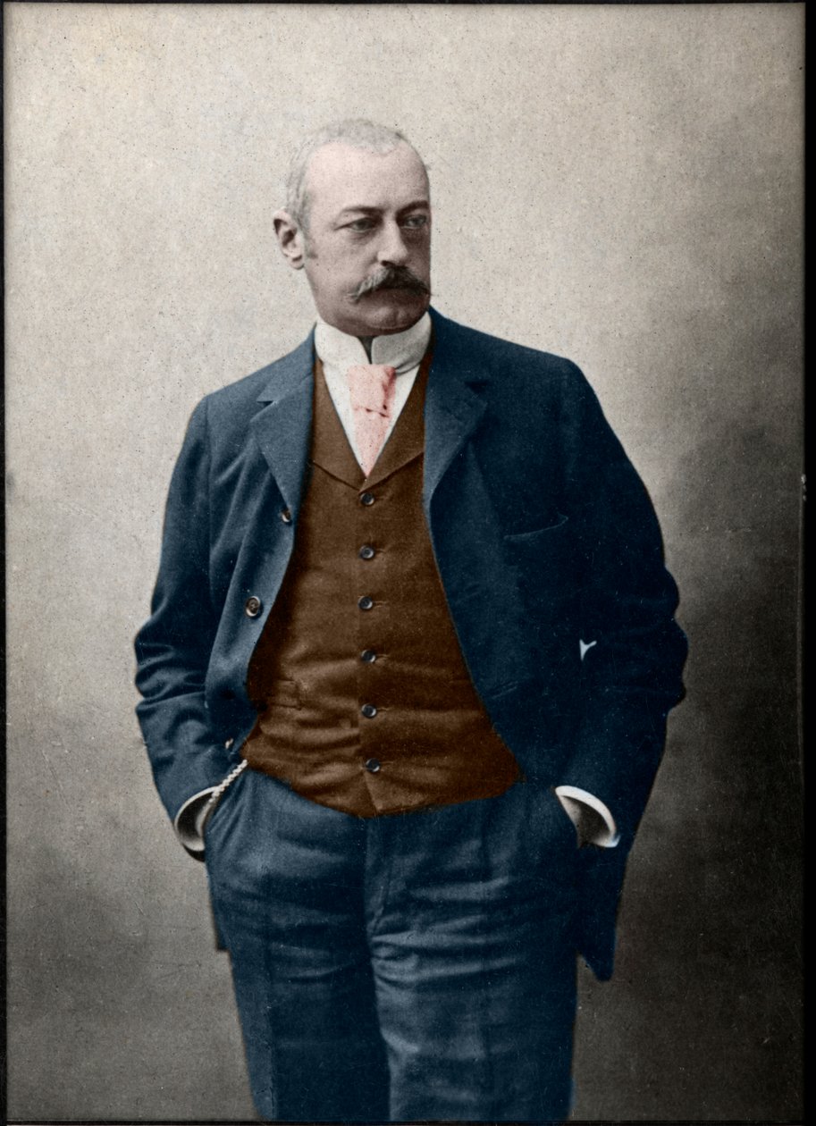 Portrett av Pierre Waldeck Rousseau (1846-1904), fransk statsmann. av French Photographer