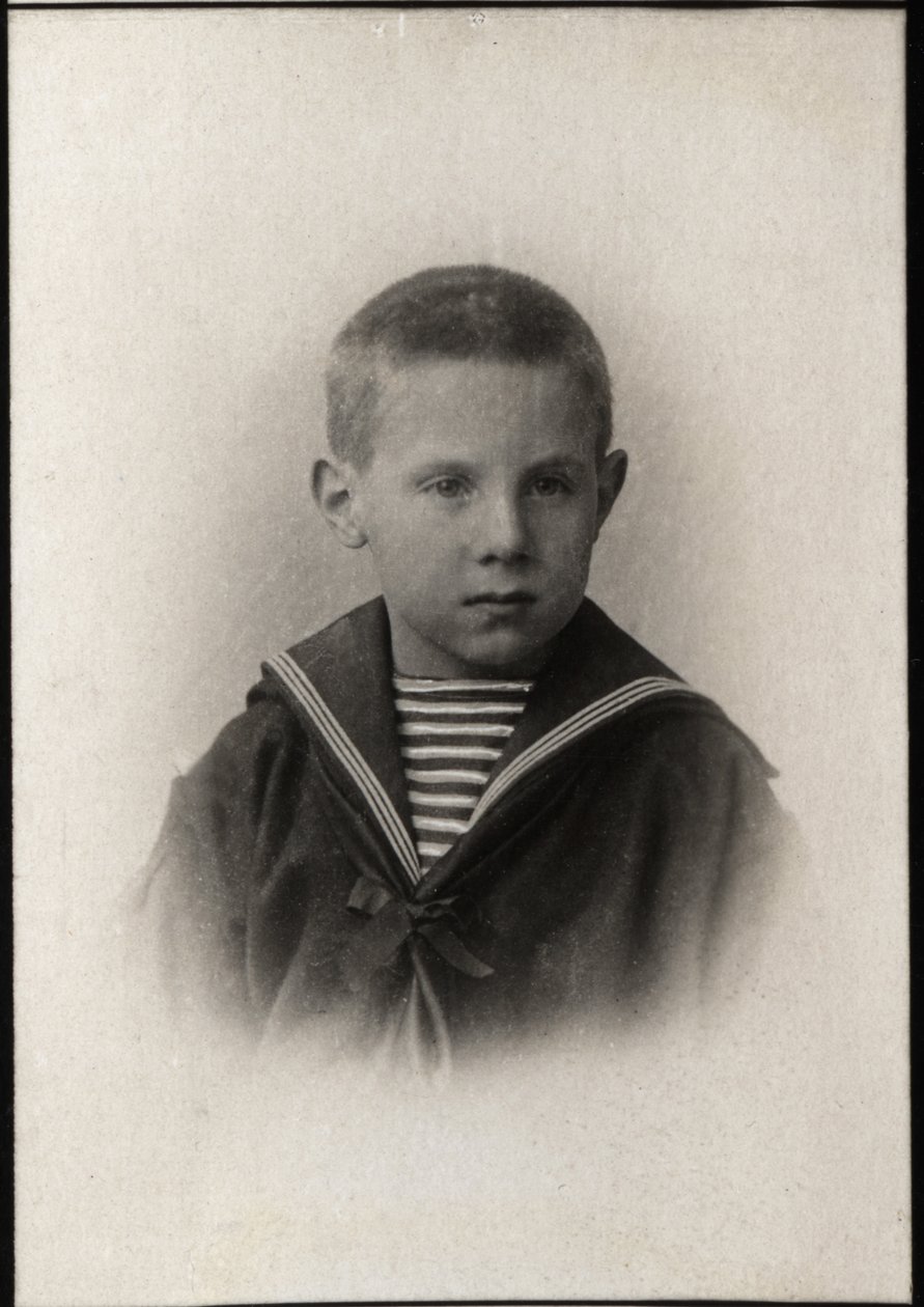Portrett av prins Christopher av Hellas og Danmark (1888-1940). av French Photographer