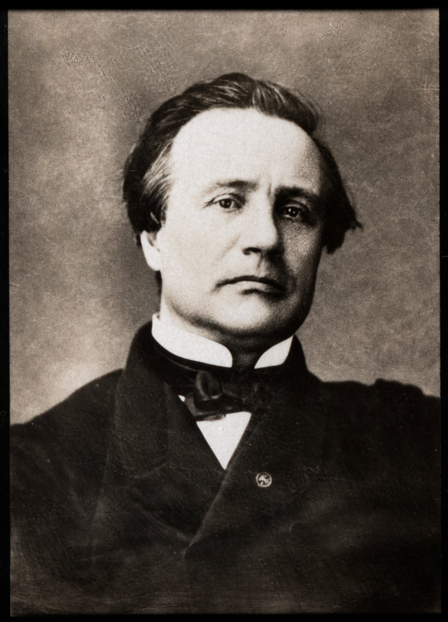 Portrett av Victor Duruy (1811-1894), fransk historiker og statsmann. av French Photographer