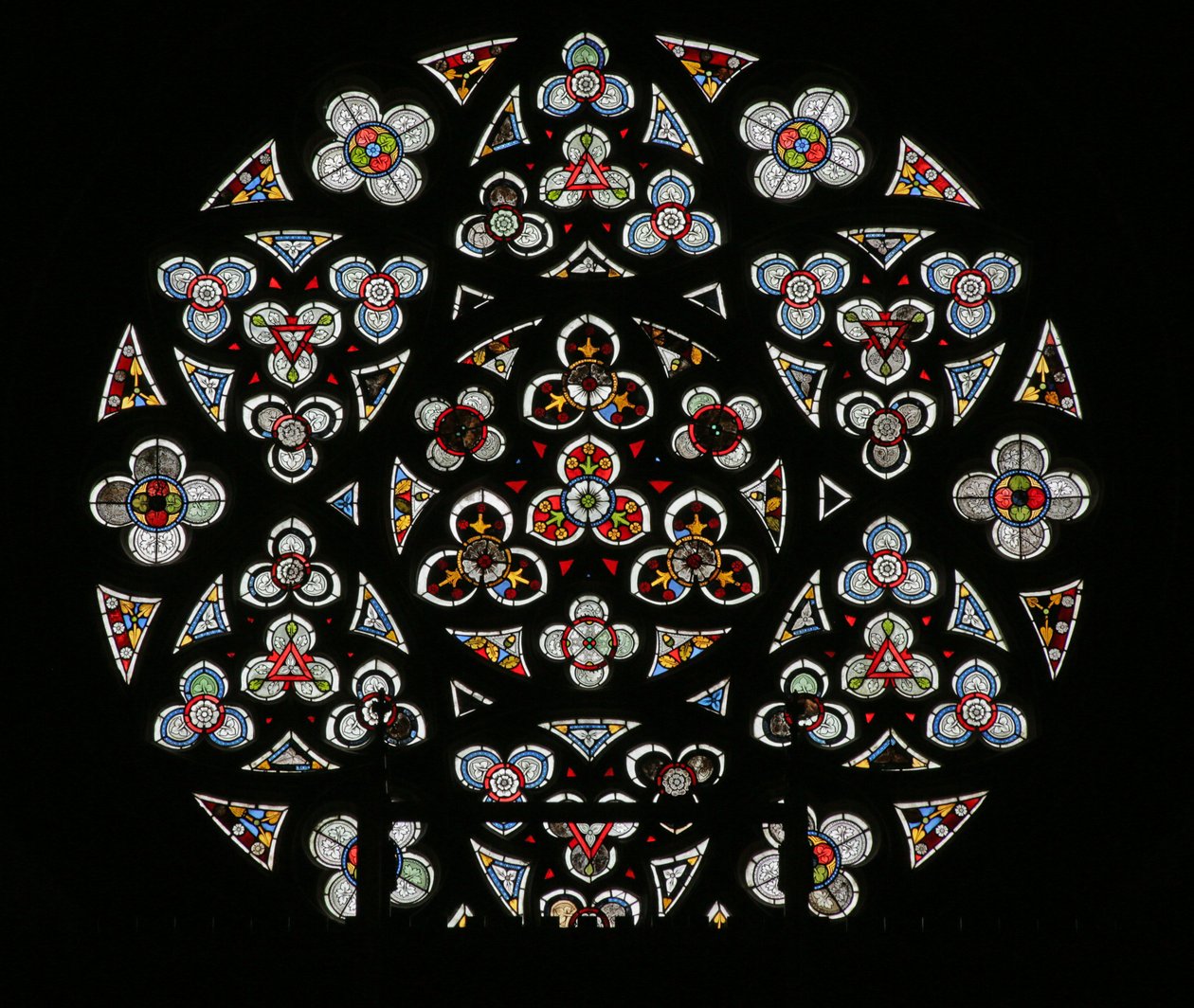 Vindu fra døperen Johanneskirken 1340-50 av French School