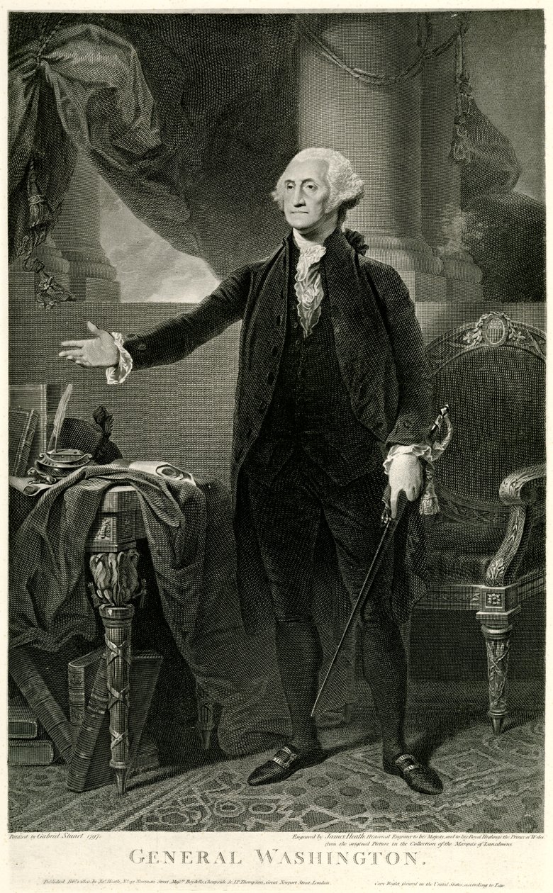 George Washington, 1884-90 (fototype) av German School