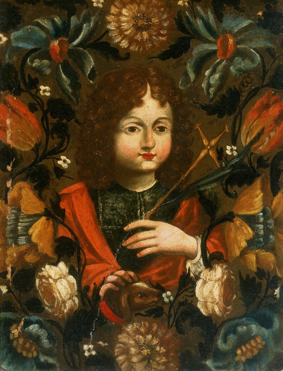 Døperen Johannes av Italian School