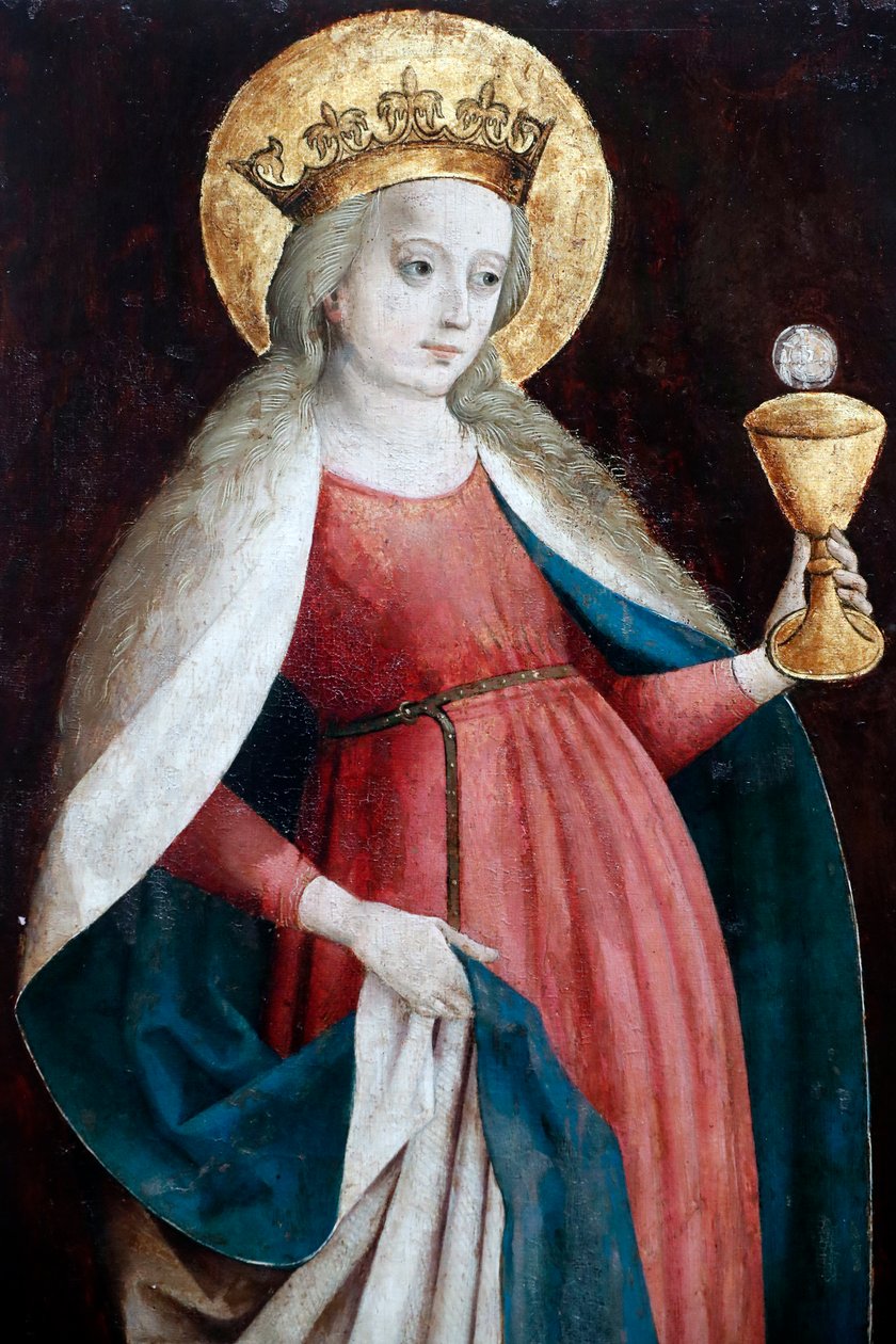 St Barbara av Unknown
