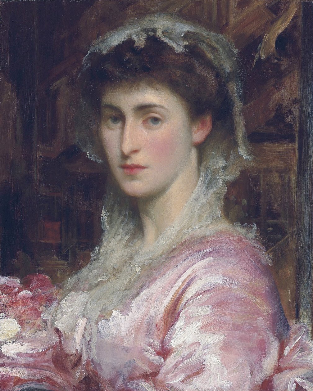 Fru Henry Evans Gordon av Frederic Leighton