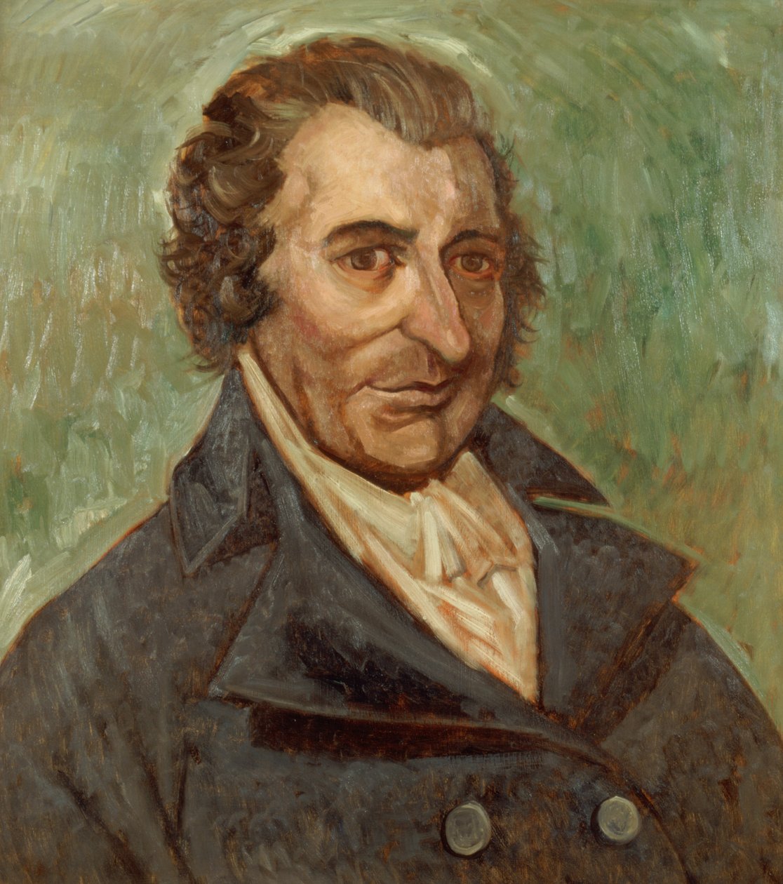 Portrett av Thomas Paine (1737-1809) av A. Easton