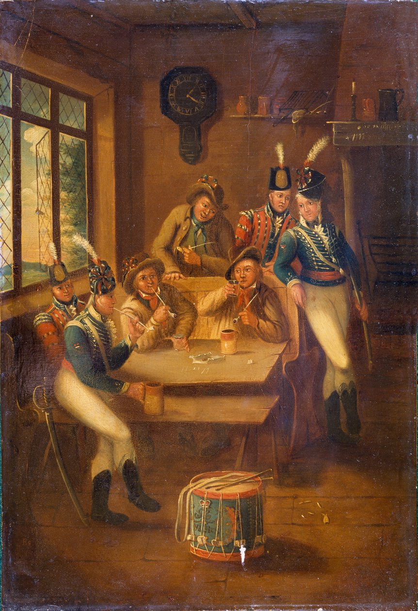 Et rekrutteringsparti, 1805 av A.E. Eglington