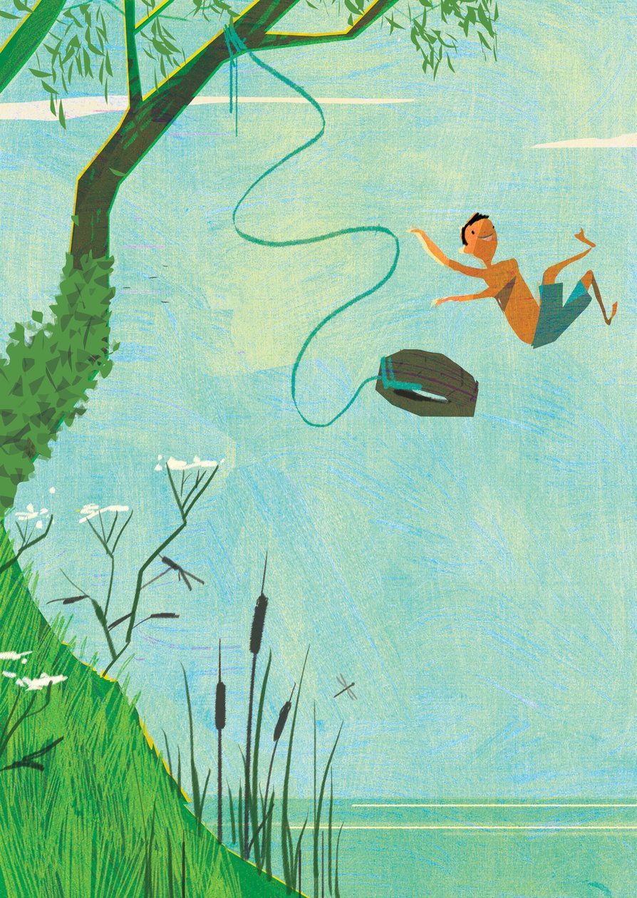 Swing, 2015 (blandet media) av A.Richard Allen