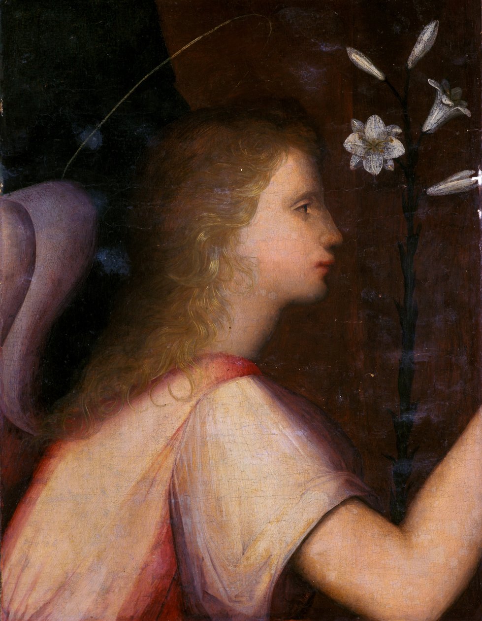 Erkeengel Gabriel (tempera på tre) av A. 1485 c.1525 Piccinelli