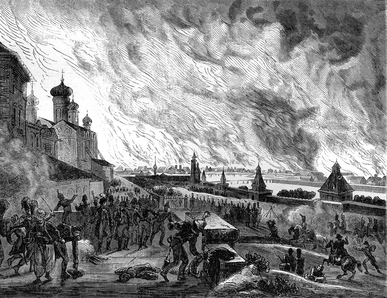 Moskva i brann, 15. september 1812 1882-1884. av A. Etienne