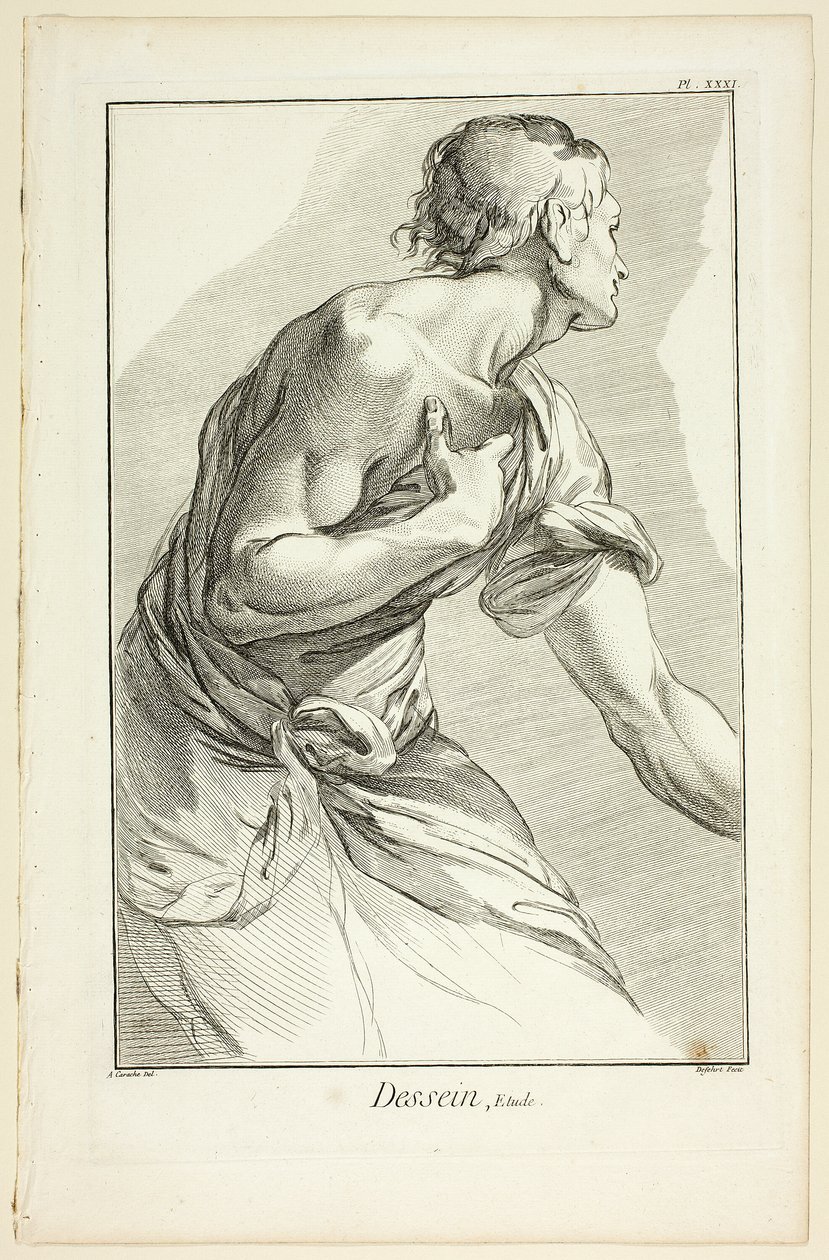 Design: Studie, fra Encyclopédie av A. J. Defehrt