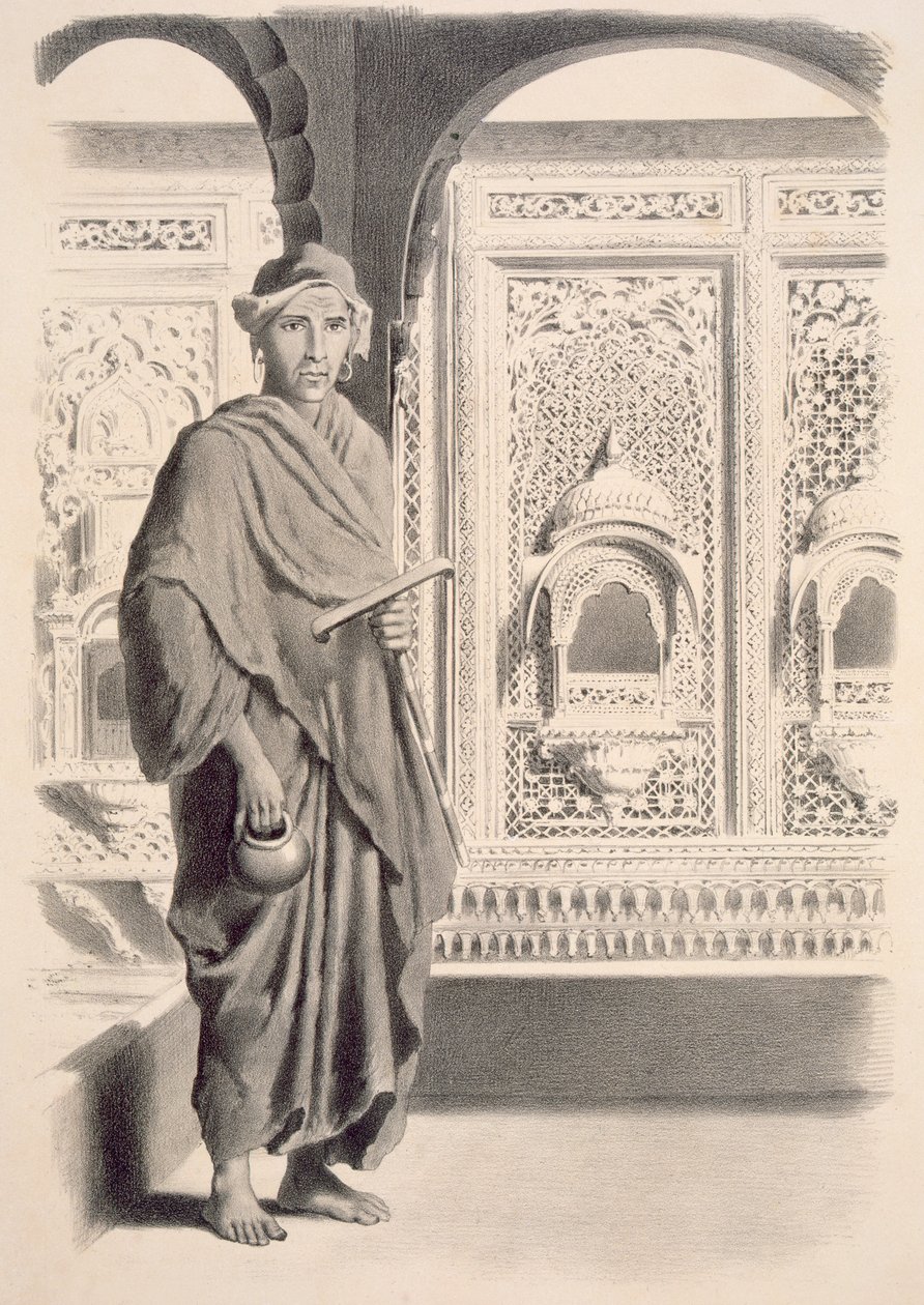 A Fakir of Rajpootana, pub. 1858. av A. Soltykoff