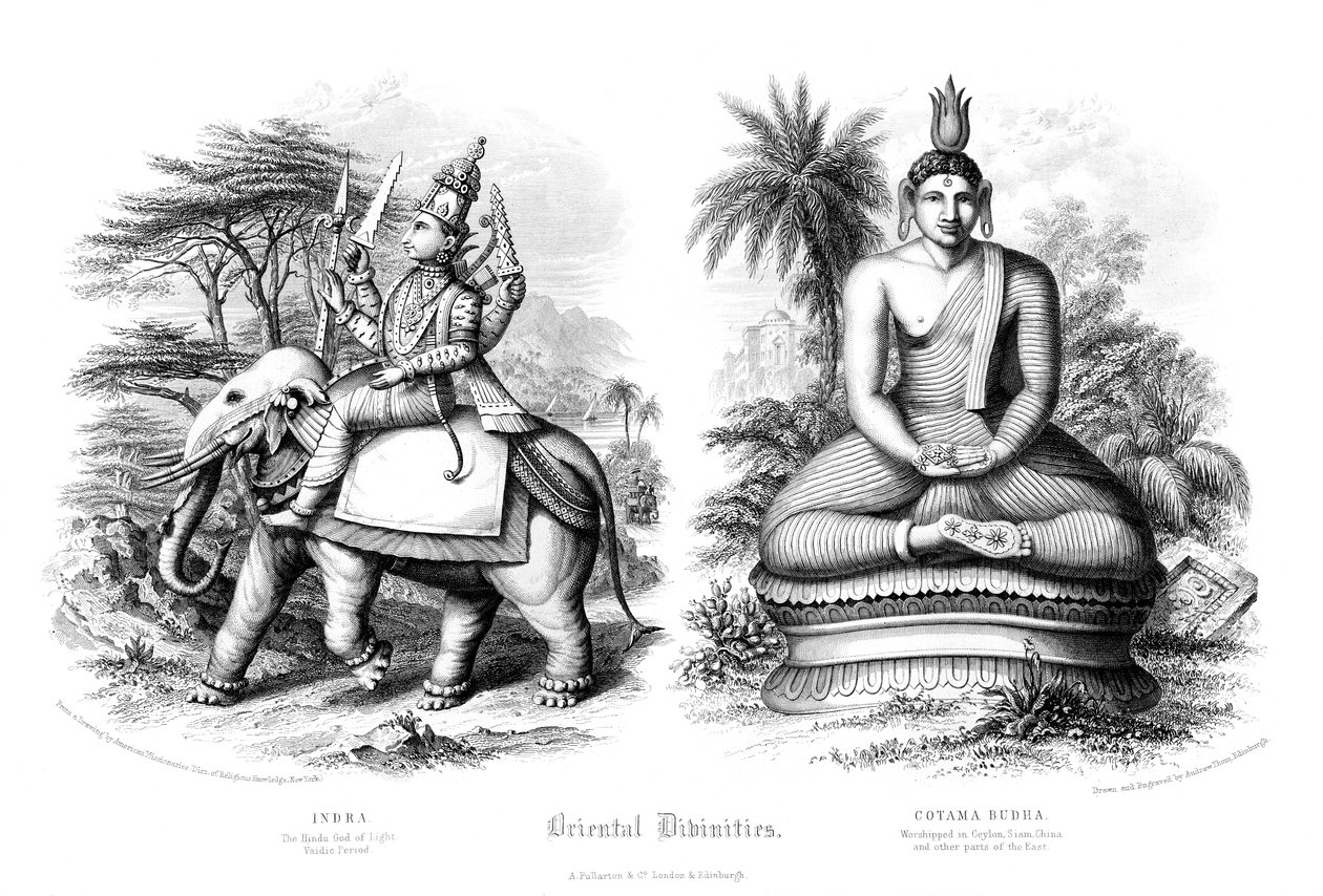 Orientalske guddommeligheter. av A. Thom