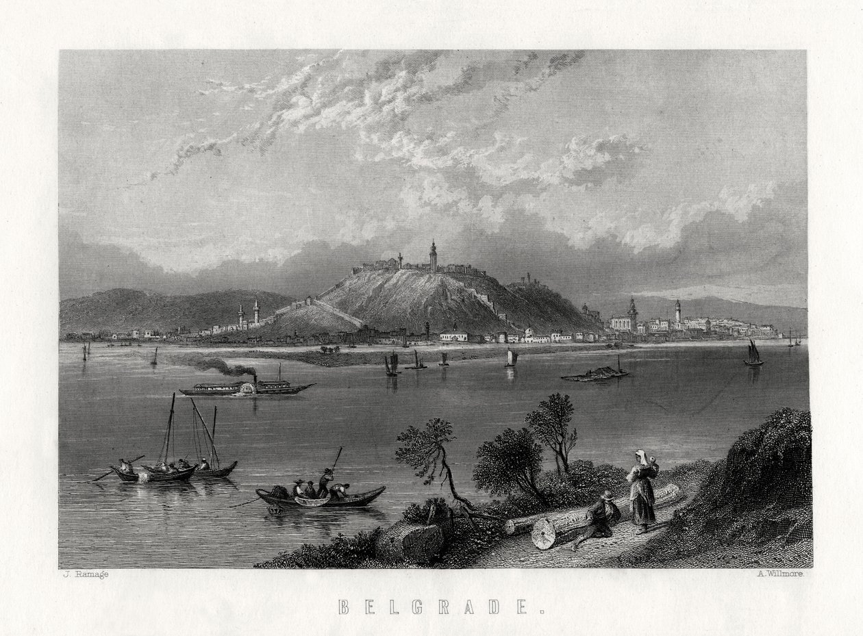 Beograd, 1883 av A. Willmore