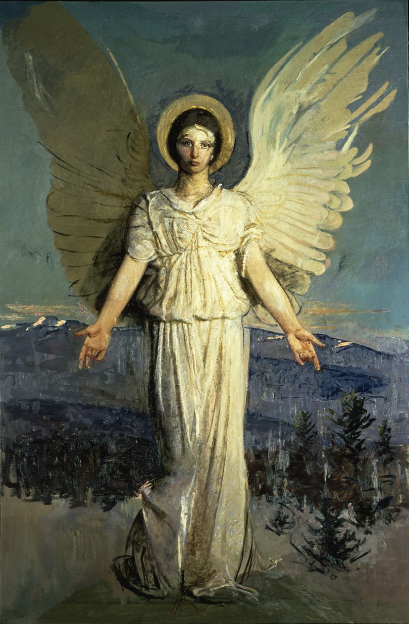 Monadnock Angel, 1920-21 av Abbott Handerson Thayer