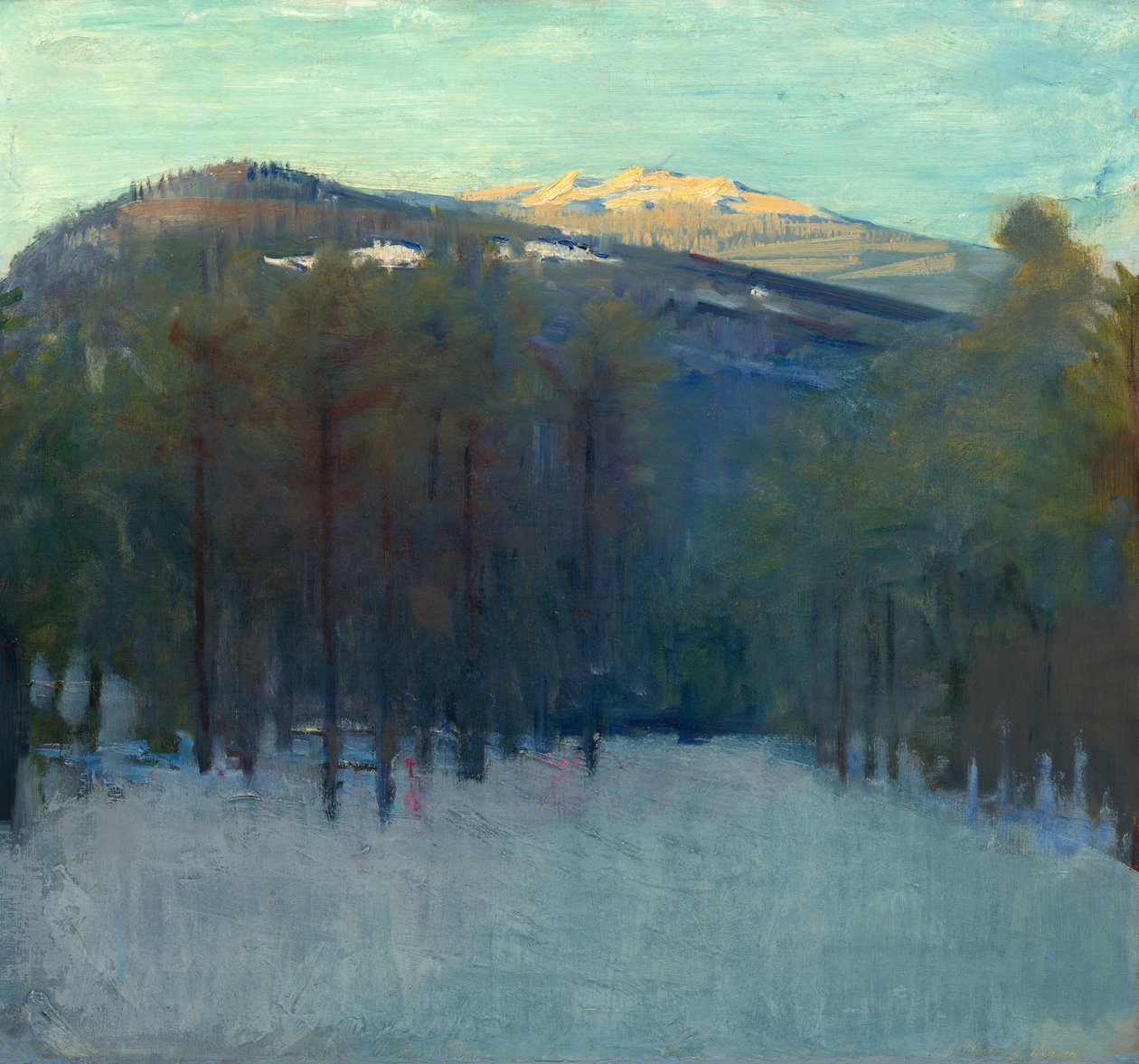 Mount Monadnock, sannsynligvis 19111914. av Abbott Handerson Thayer