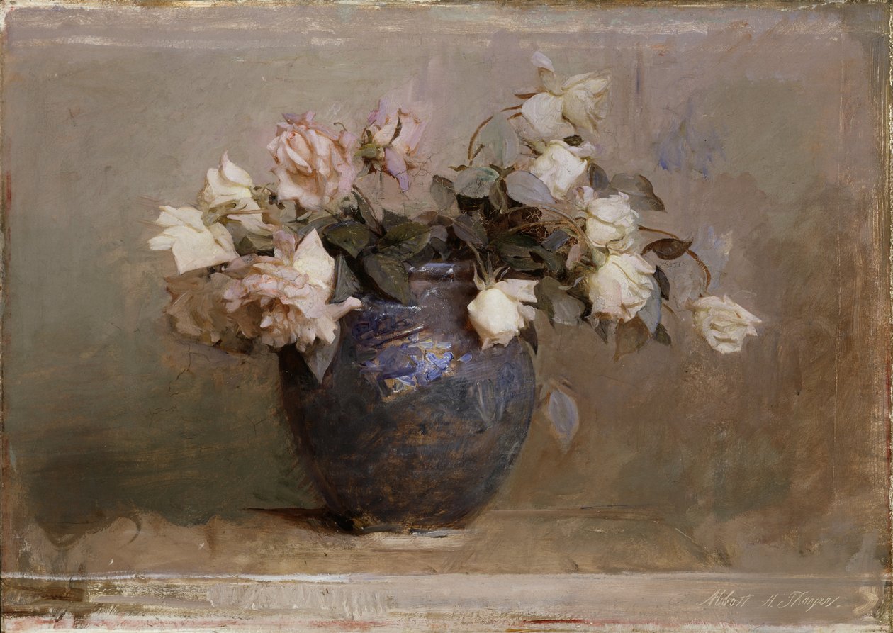 Roser, 1890. av Abbott Handerson Thayer