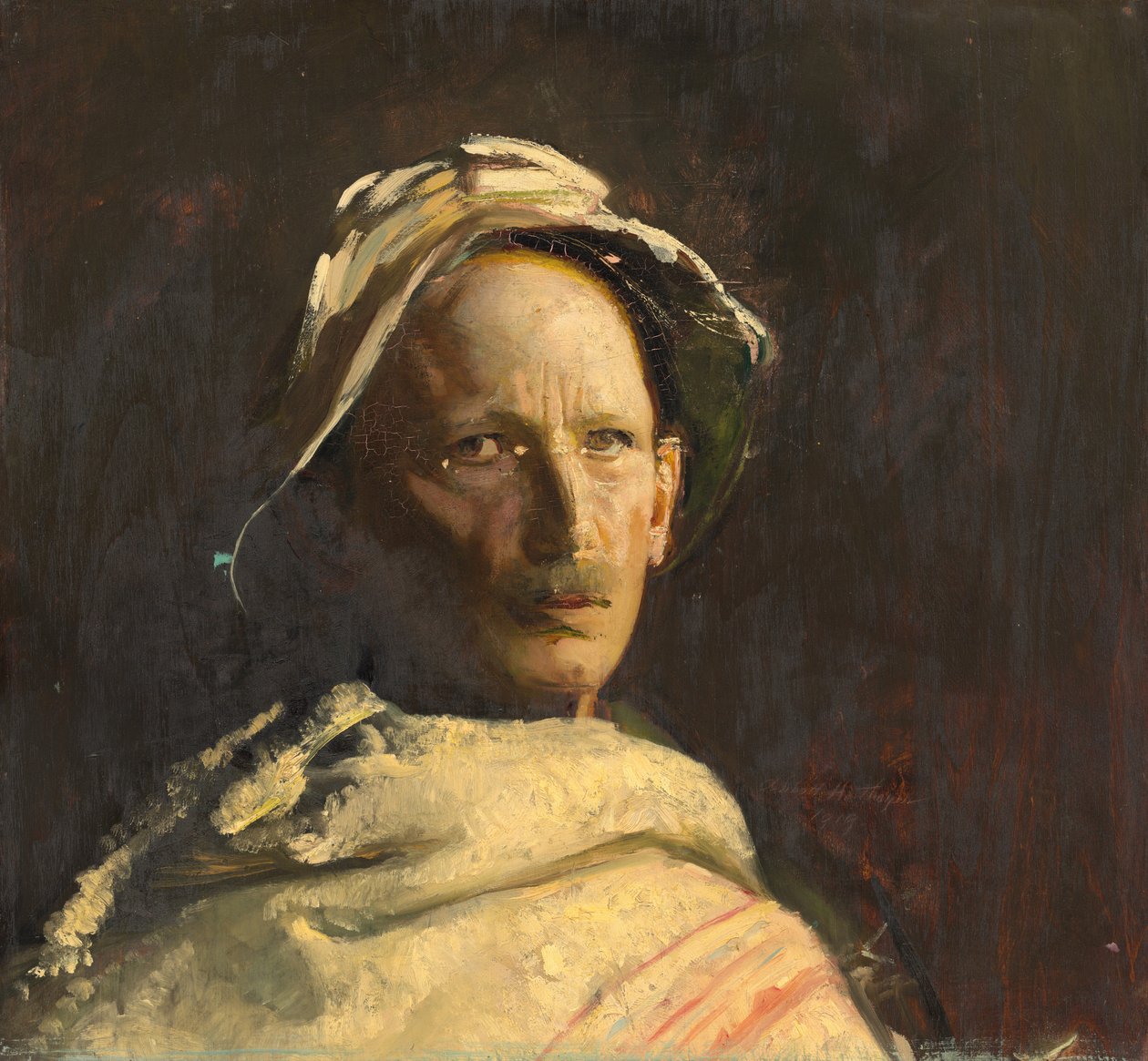 Selvportrett av Abbott Handerson Thayer