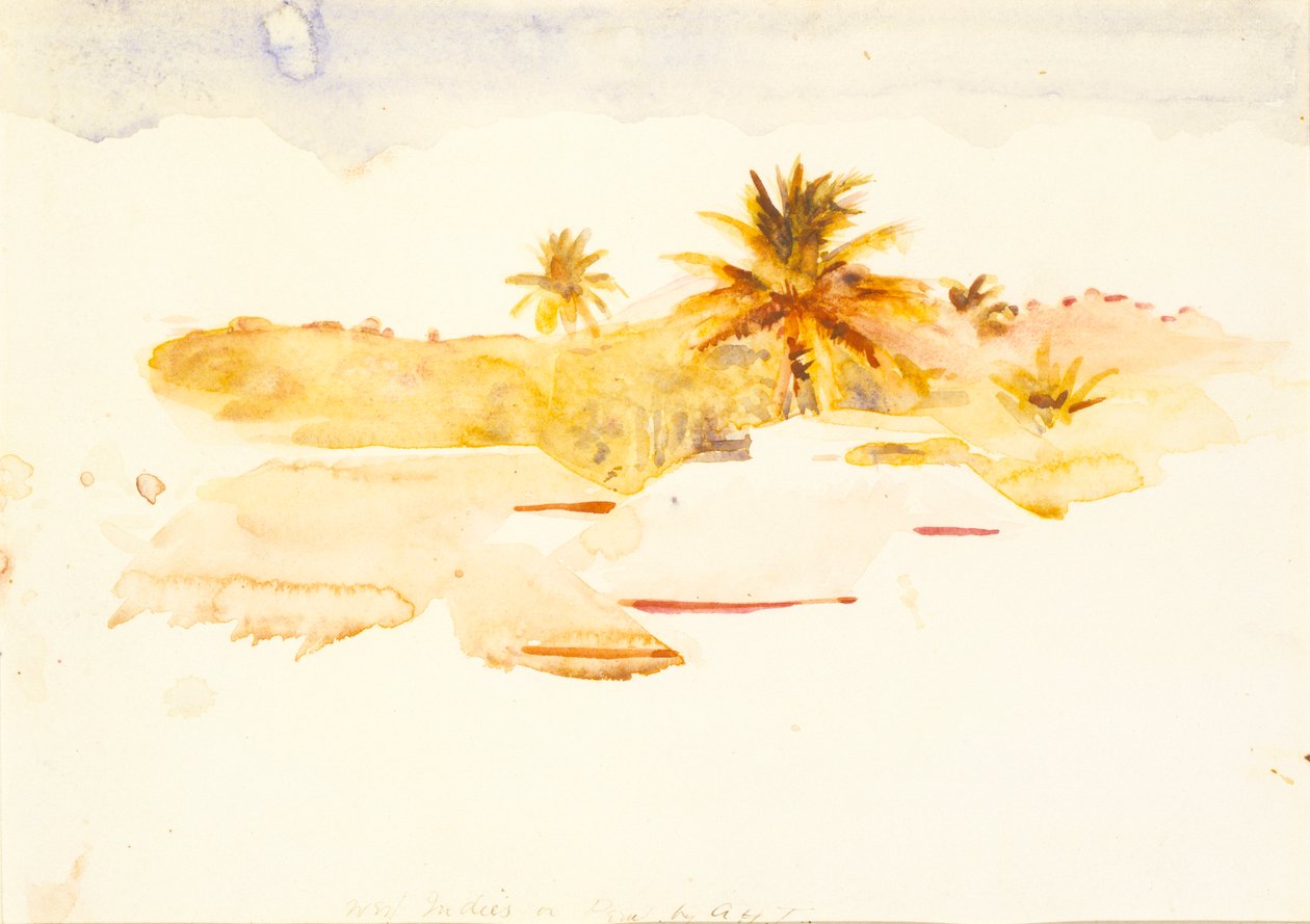 Vestindia, n.d. av Abbott Handerson Thayer