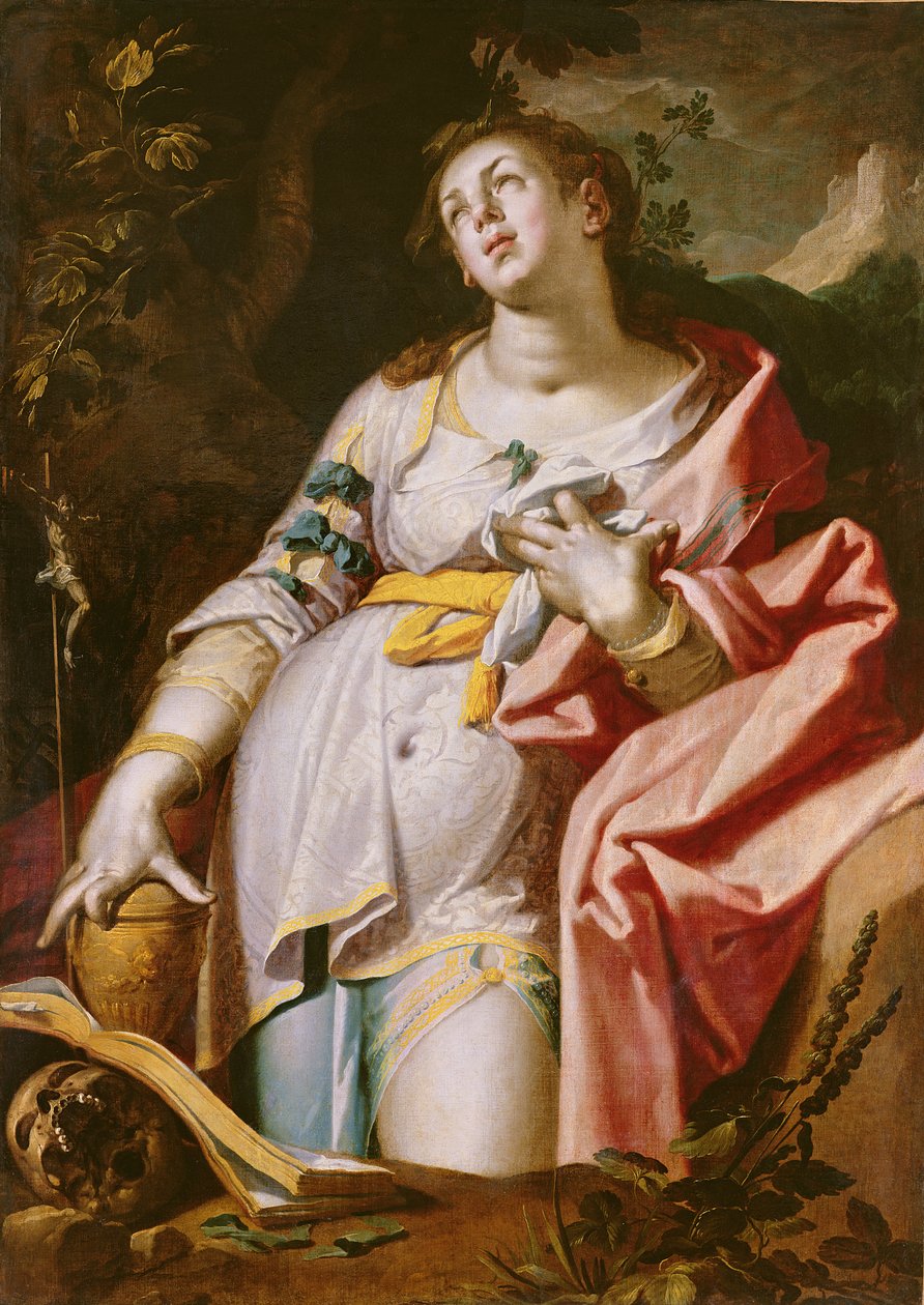 Maria Magdalena i ekstase, 1619 av Abraham Bloemaert