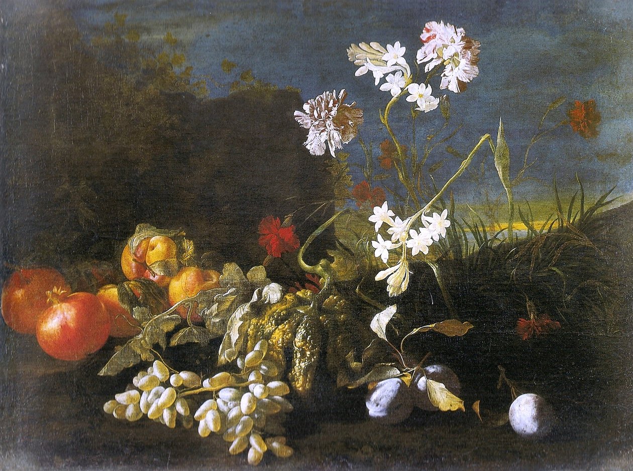 Stilleben med blomster av Abraham Brueghel