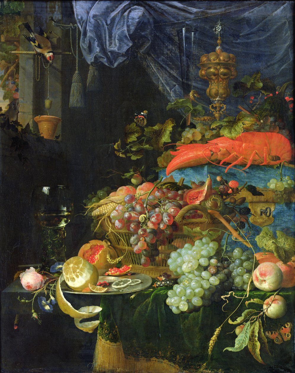 Stilleben av Abraham Mignon