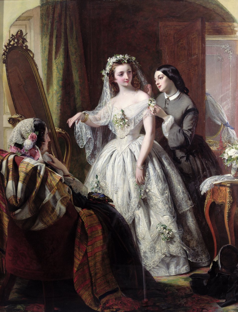 The Bride, 1856 (se også 112995) av Abraham Solomon