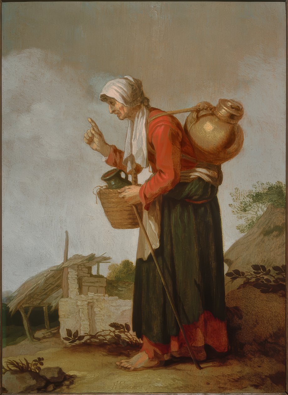 Bondekvinne av Abraham Bloemaert