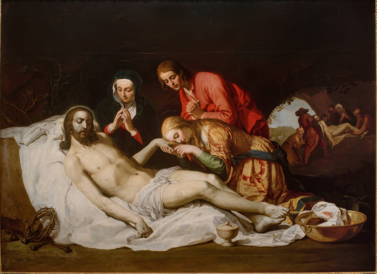 Kristi klagesang av Abraham Bloemaert