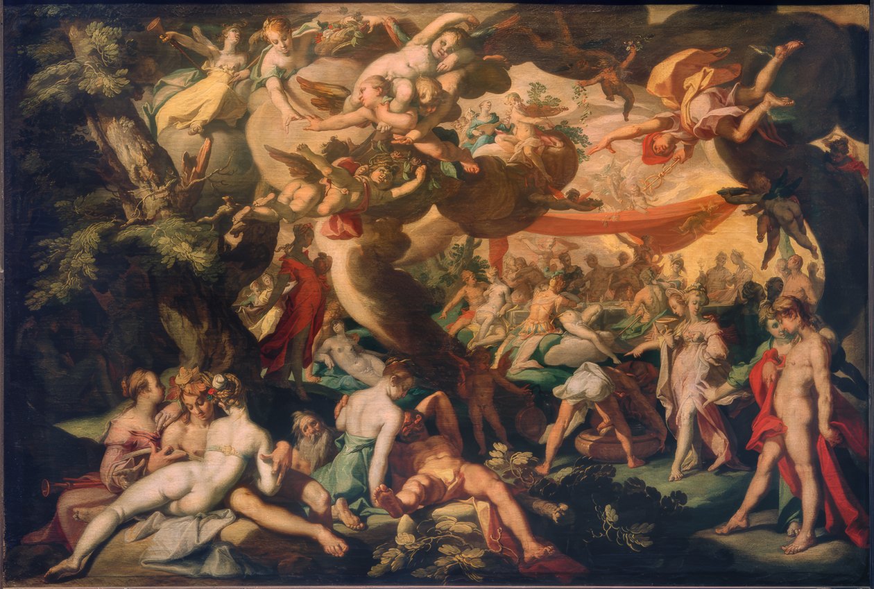 Bryllup av Peleus og Thetis av Abraham Bloemaert