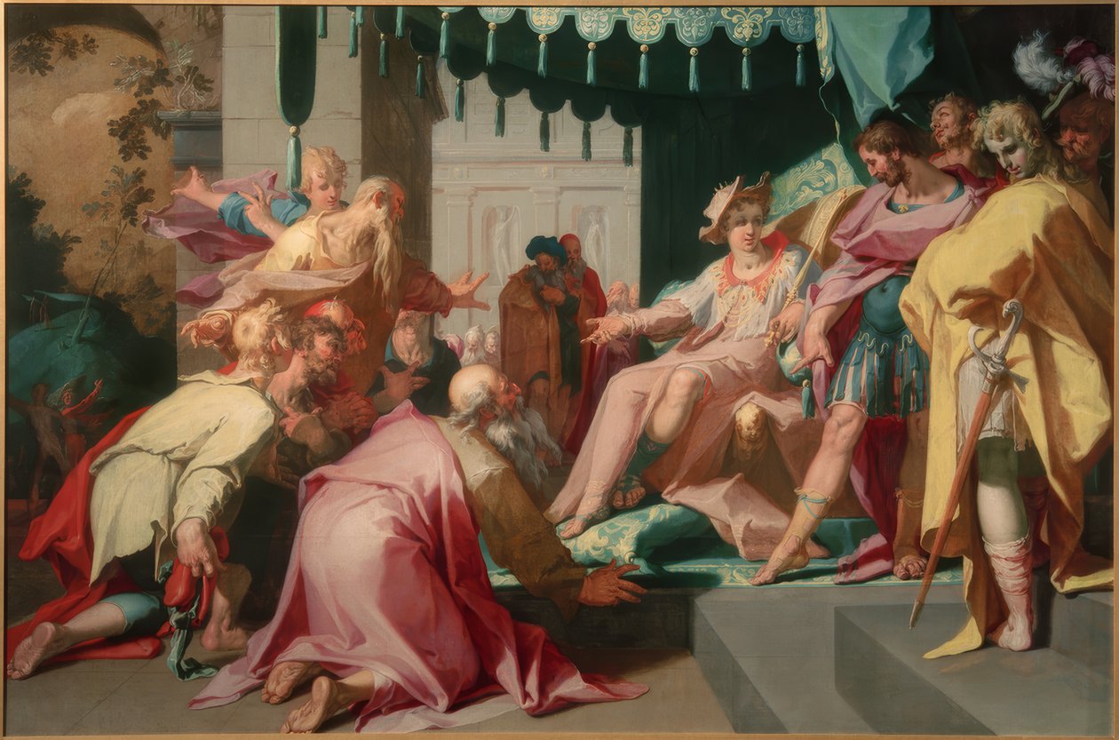 Josef og brødrene hans av Abraham Bloemaert