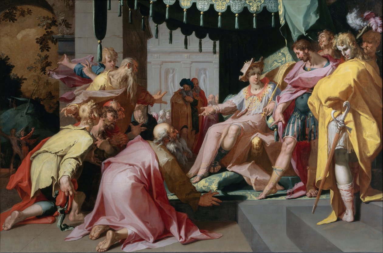 Joseph og hans brødre av Abraham Bloemaert