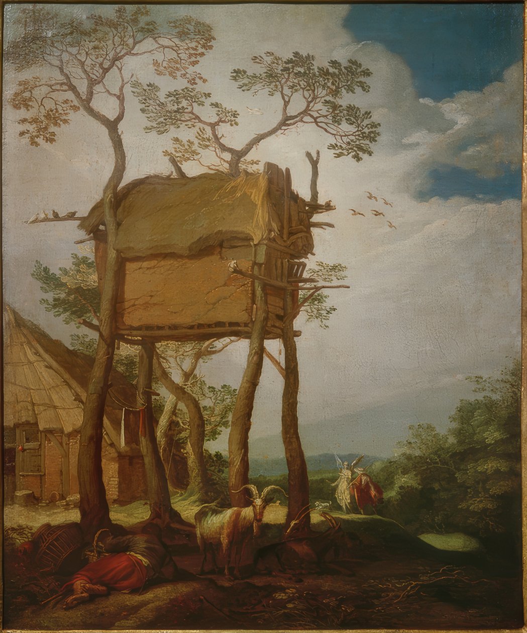 Landskap med Tobias og engelen av Abraham Bloemaert