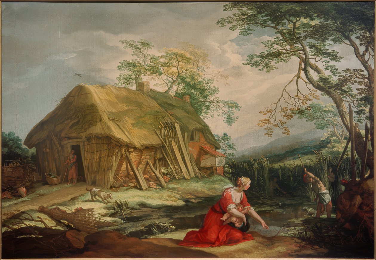 Latona og de lykiske bøndene av Abraham Bloemaert