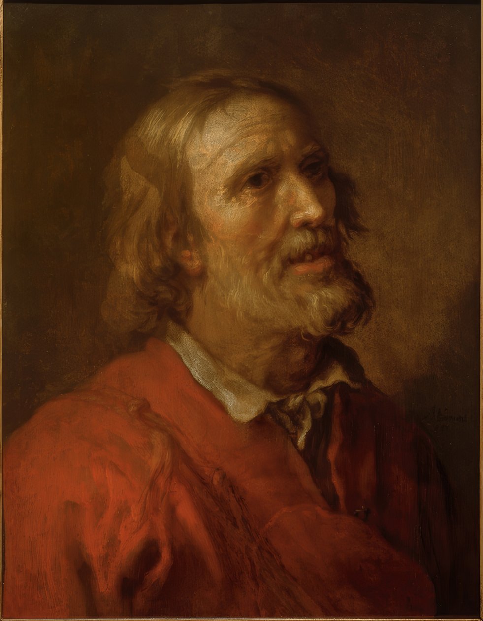 Studiehode til en gammel mann av Abraham Bloemaert
