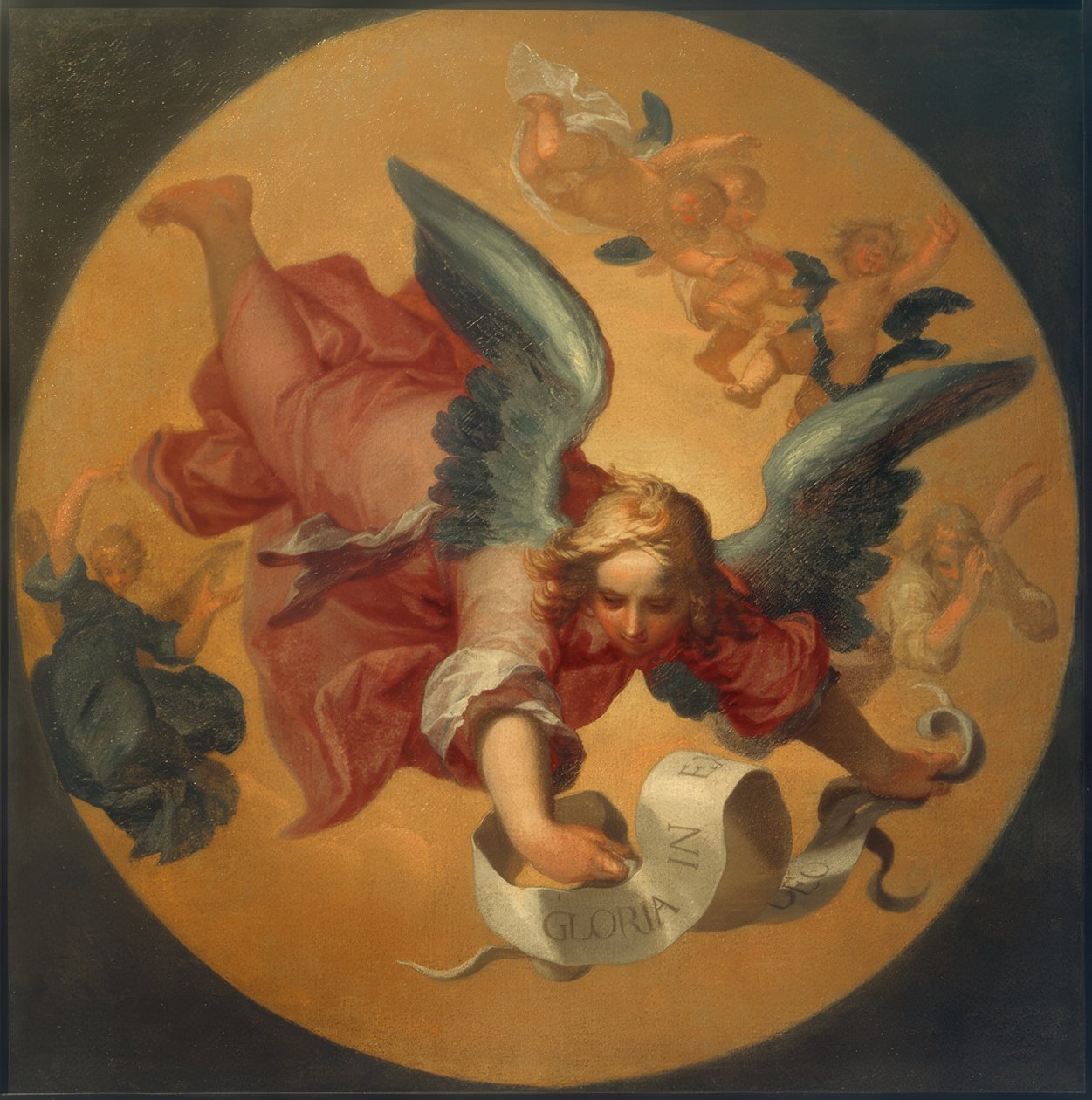 Juleengel av Abraham Bloemaert