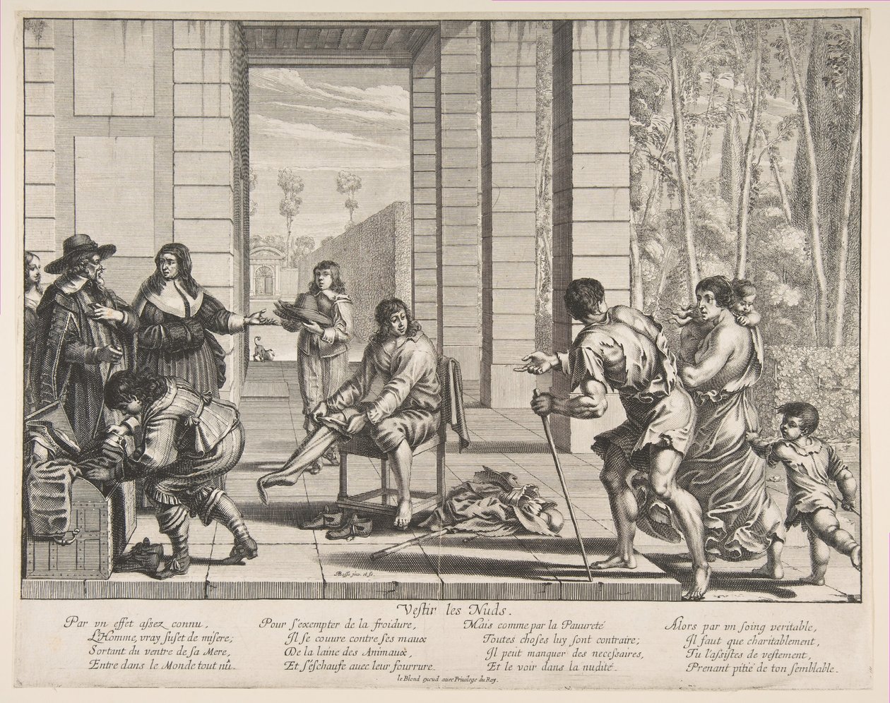 Klestiggere, 1635. av Abraham Bosse