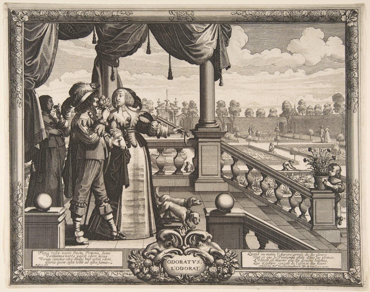 Lukt, ca. 1638. av Abraham Bosse