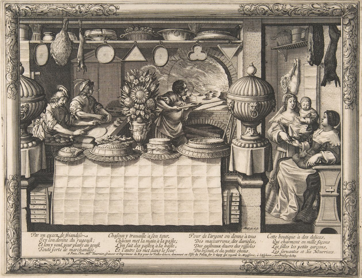 Konditoren, 1632-35. av Abraham Bosse