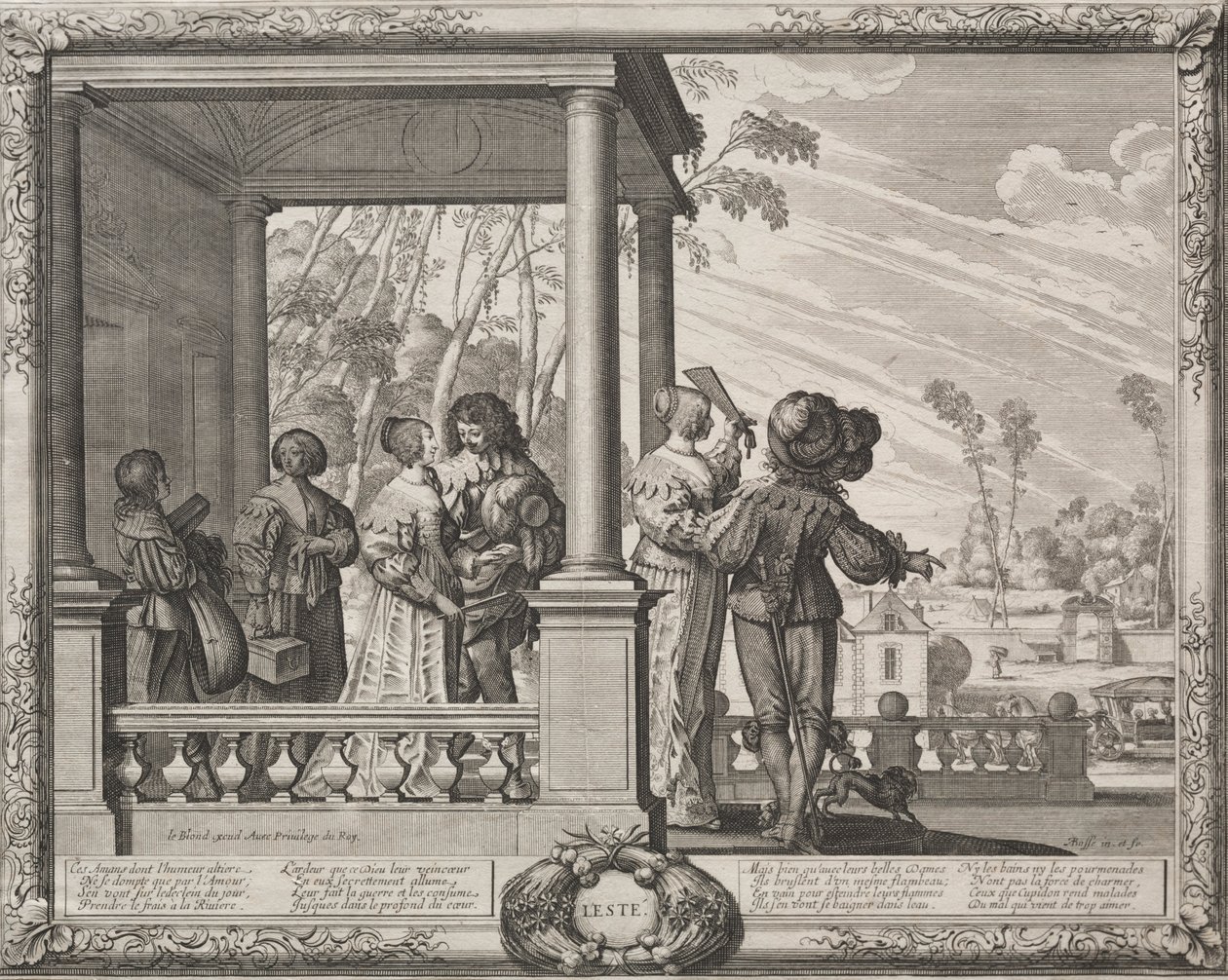 De fire årstider: Sommer, 1635. av Abraham Bosse