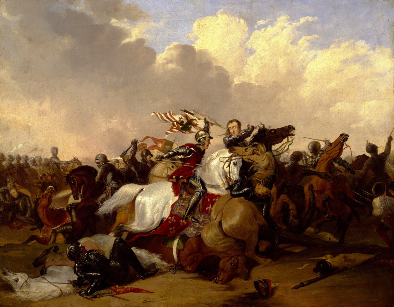 Slaget ved Bosworth av Abraham Cooper