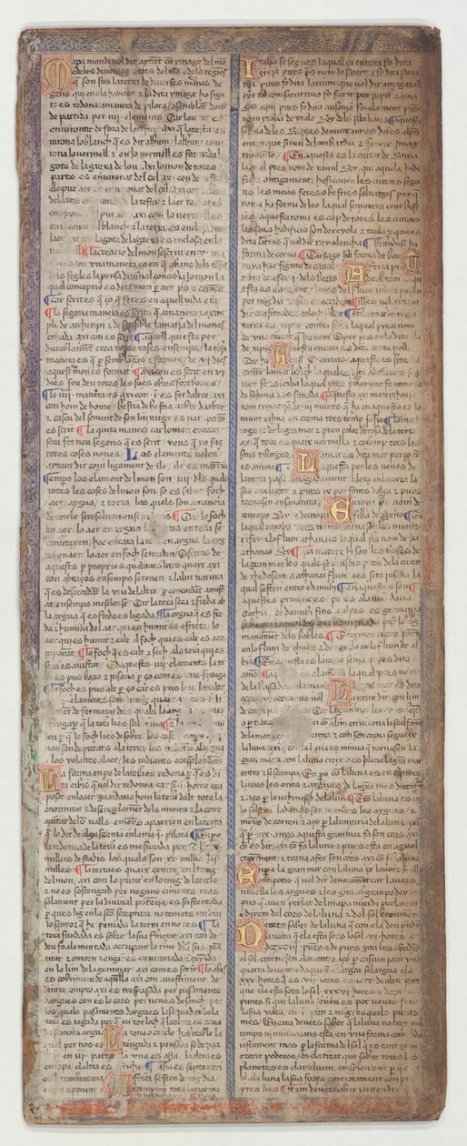 Katalansk atlas, ark 2, 1375 av Abraham Cresques