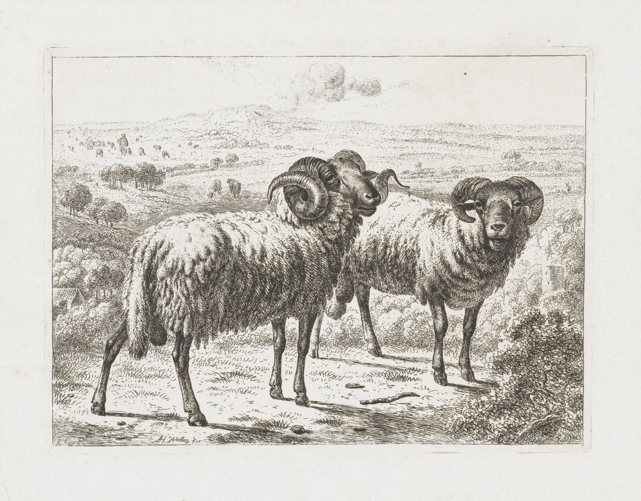 To værer av Abraham Hendrik Winter