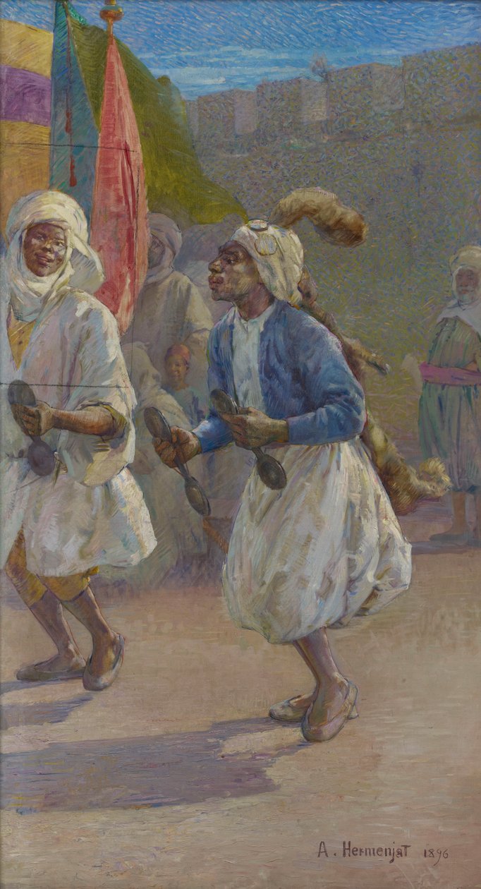 Abraham Hermanjat, Fragment of The Black Dance av Abraham Hermanjat