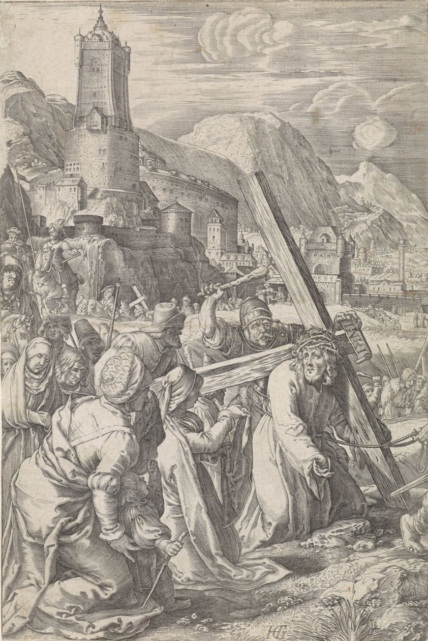 Å bære korset The Passion (serietittel) av Abraham Hogenberg