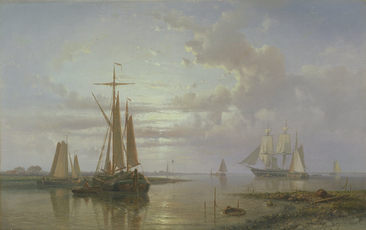 Havn, 1879 av Abraham Hulk