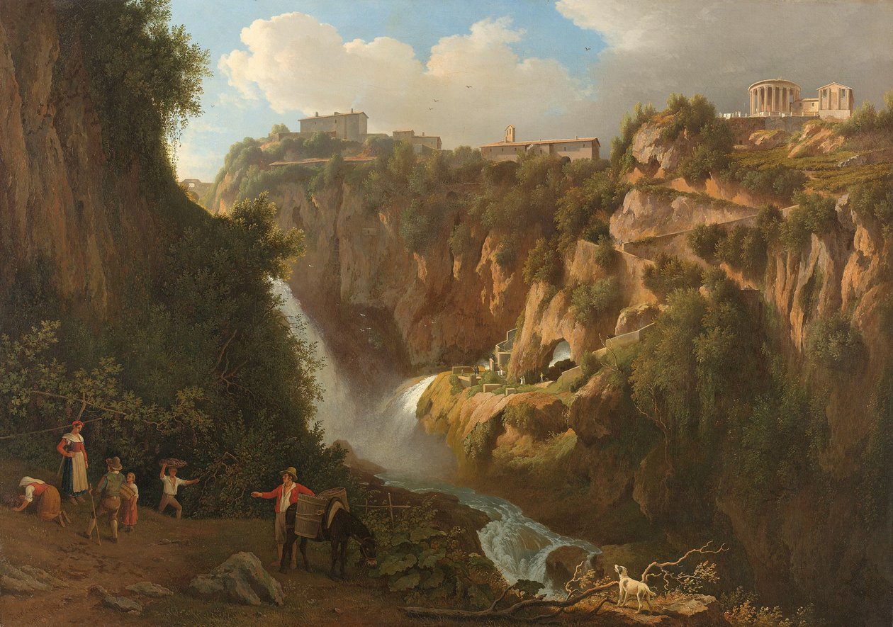 Fossen i Tivoli Tivoli foss av Abraham Teerlink
