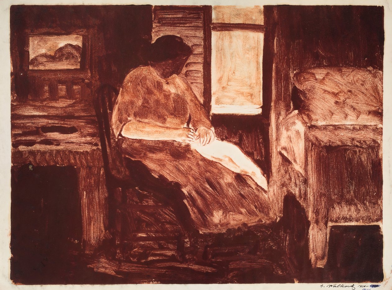 Figurskisse, 1900-1908. av Abraham Walkowitz