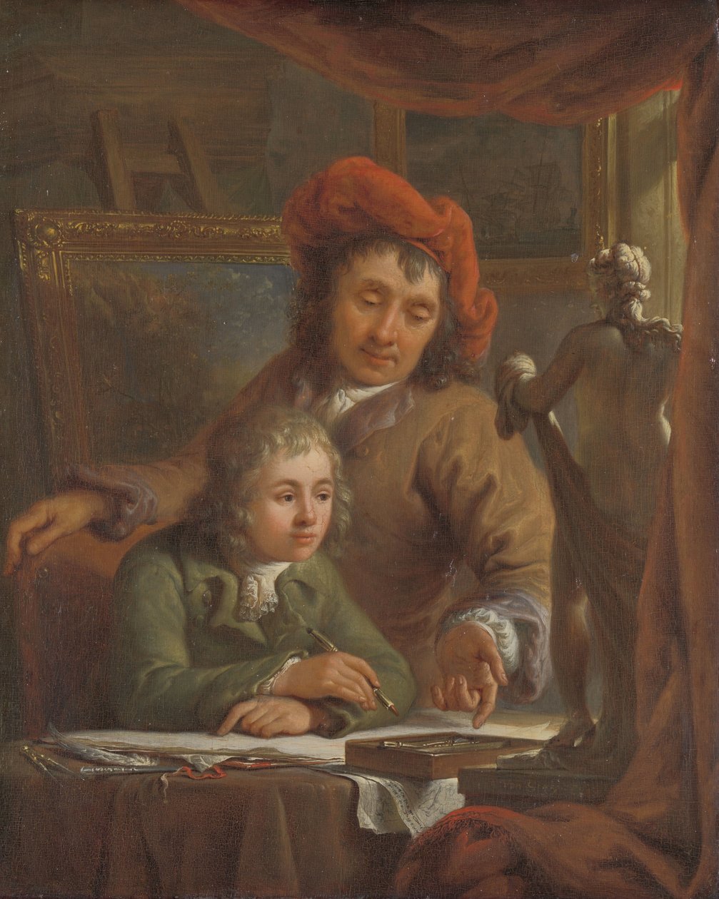 Tegnetimen tegnetimen av Abraham van Strij (I)
