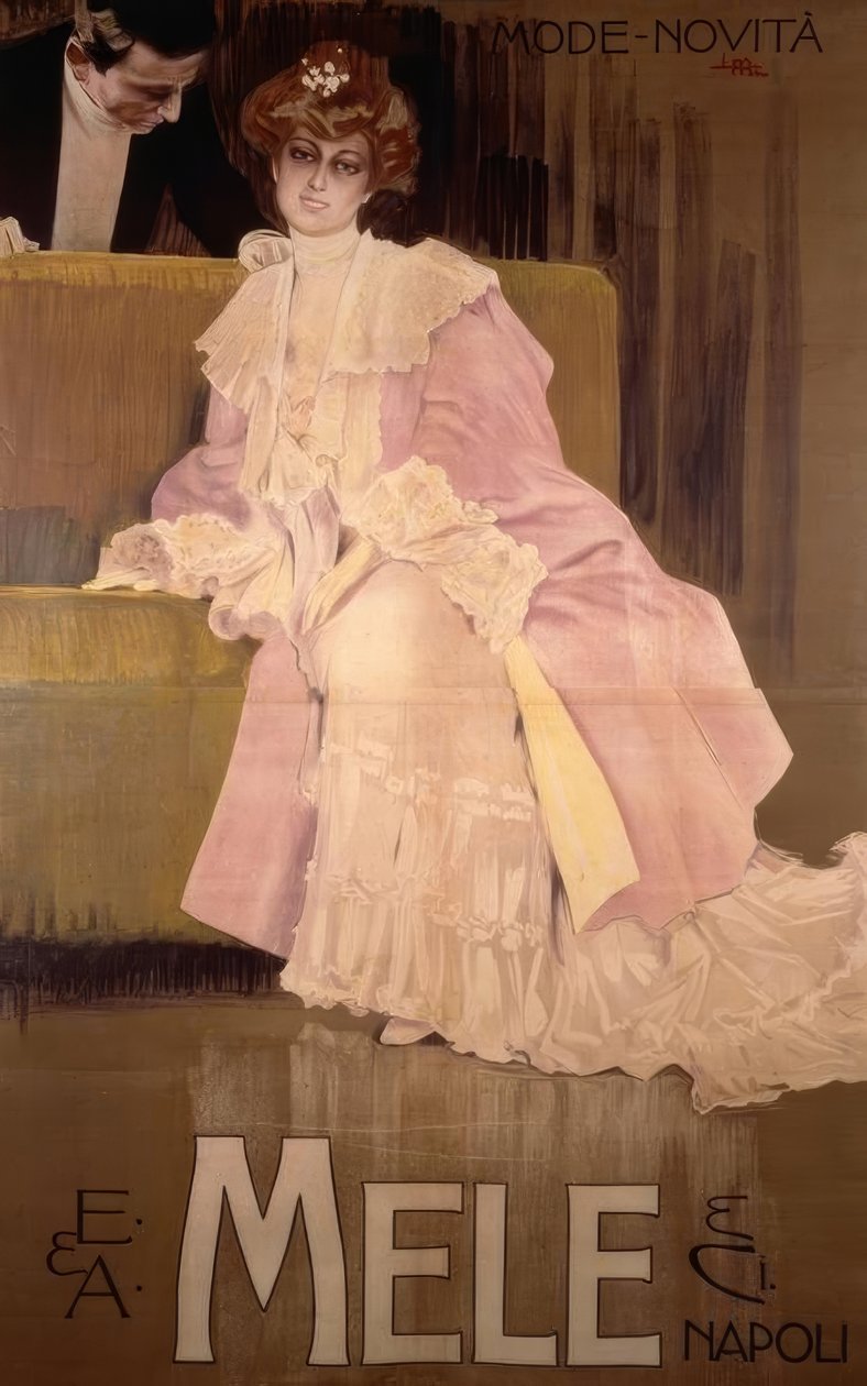 E. & A.MELE & Ci. NAPELS av Achille Beltrame